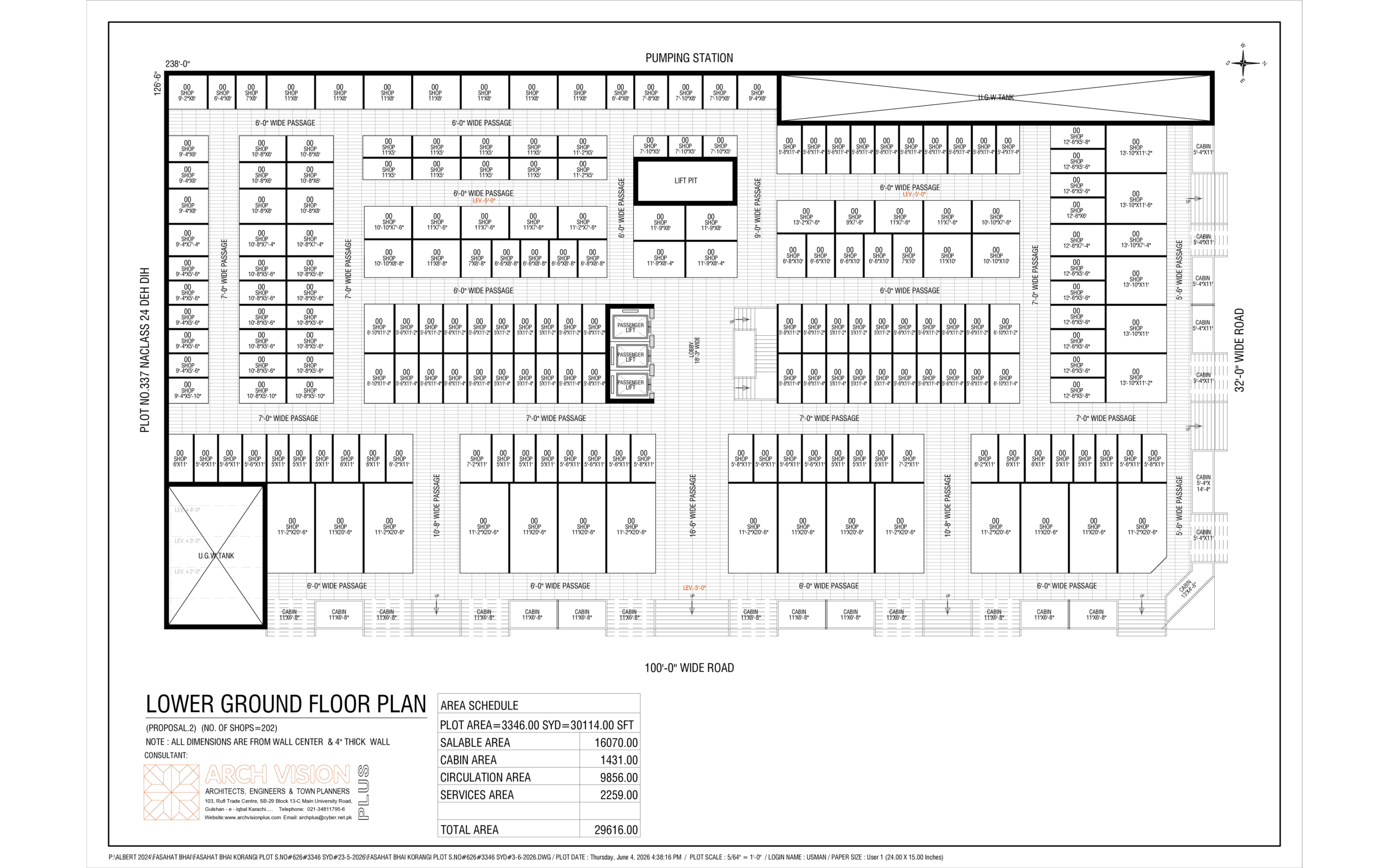 Lower Ground Floor Plan