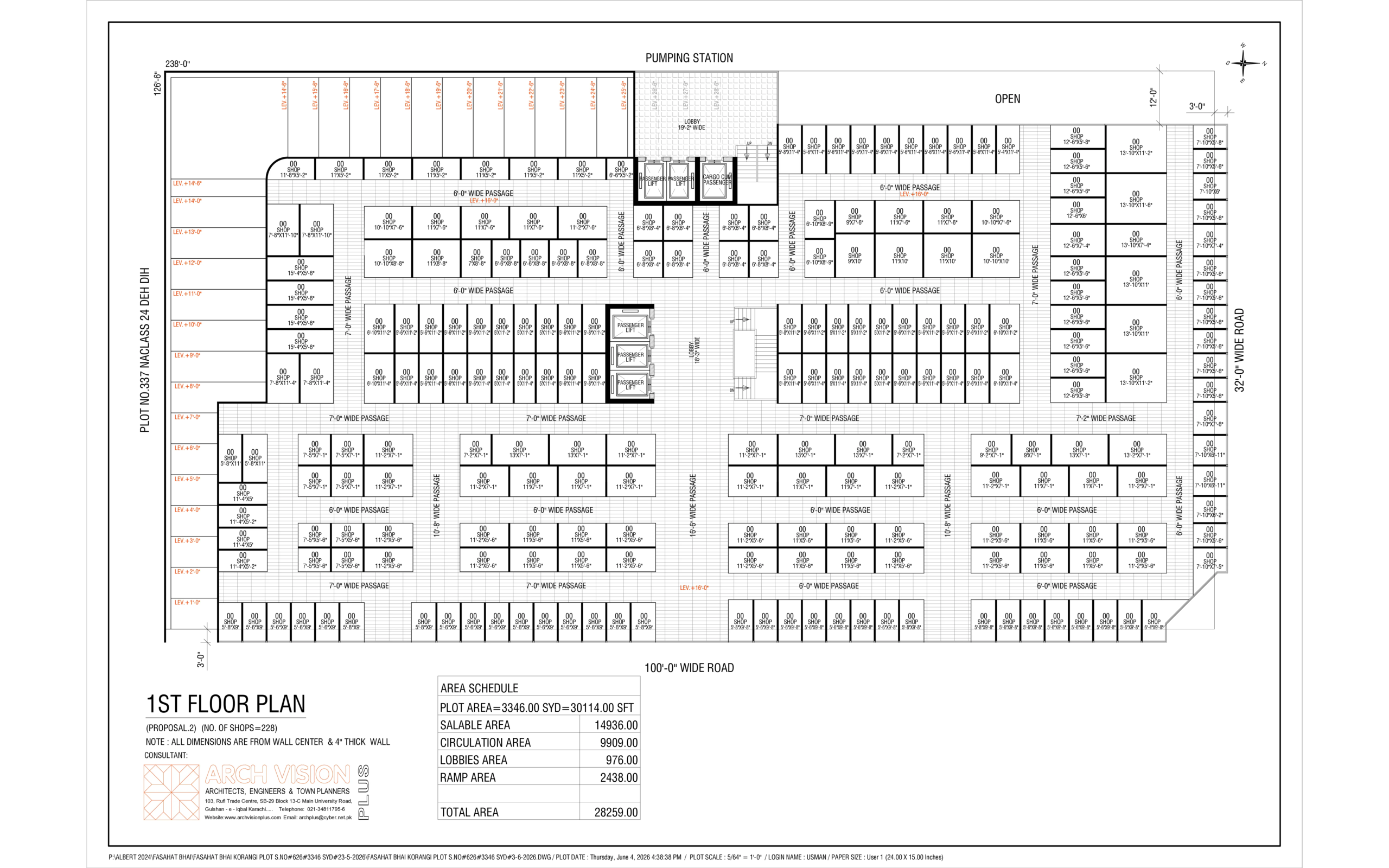 1st Floor Plan
