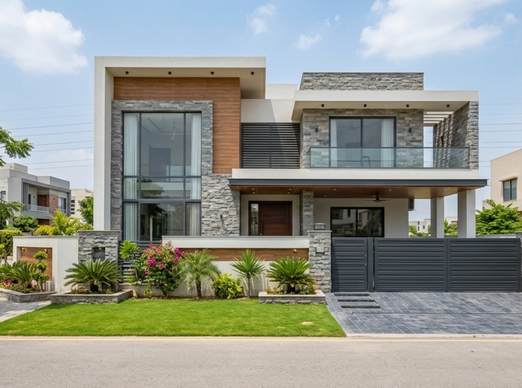 Representative bungalow exterior