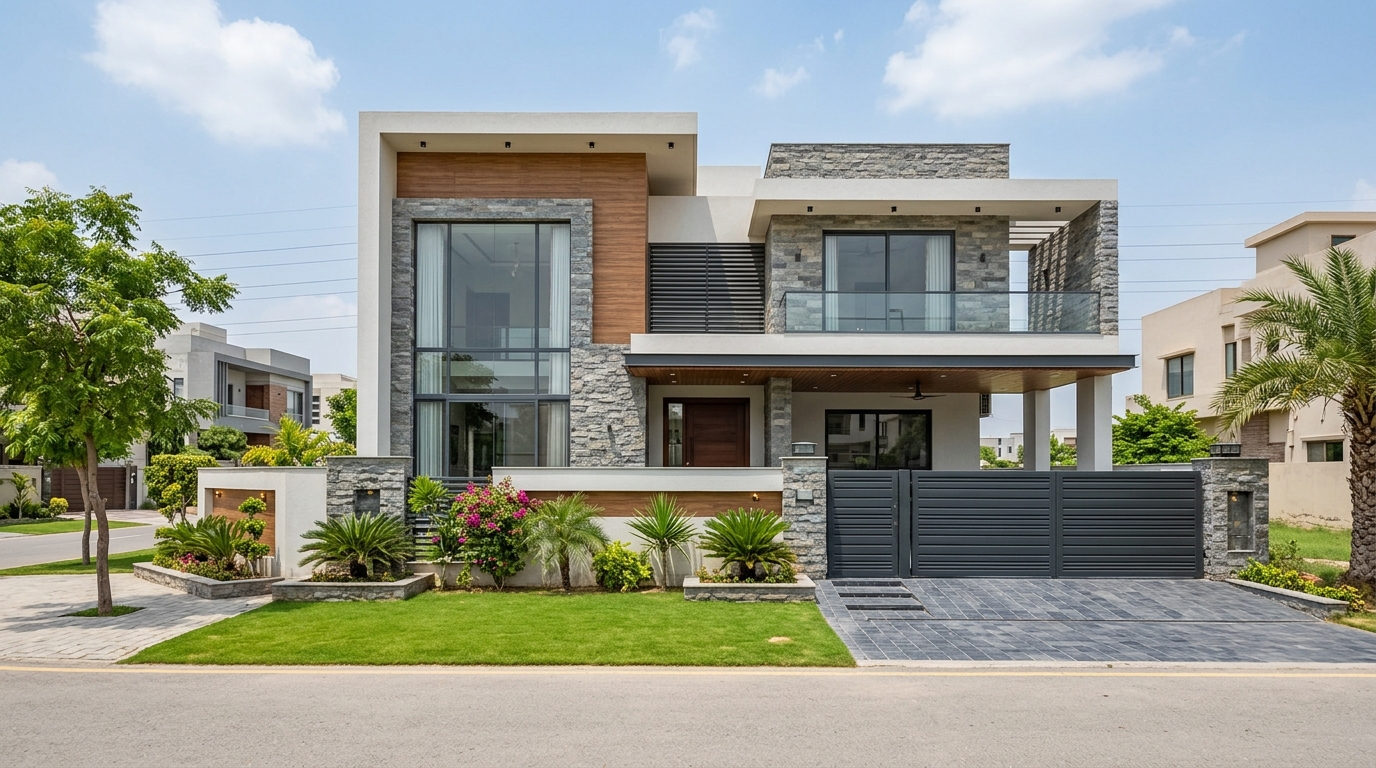 Representative bungalow exterior
