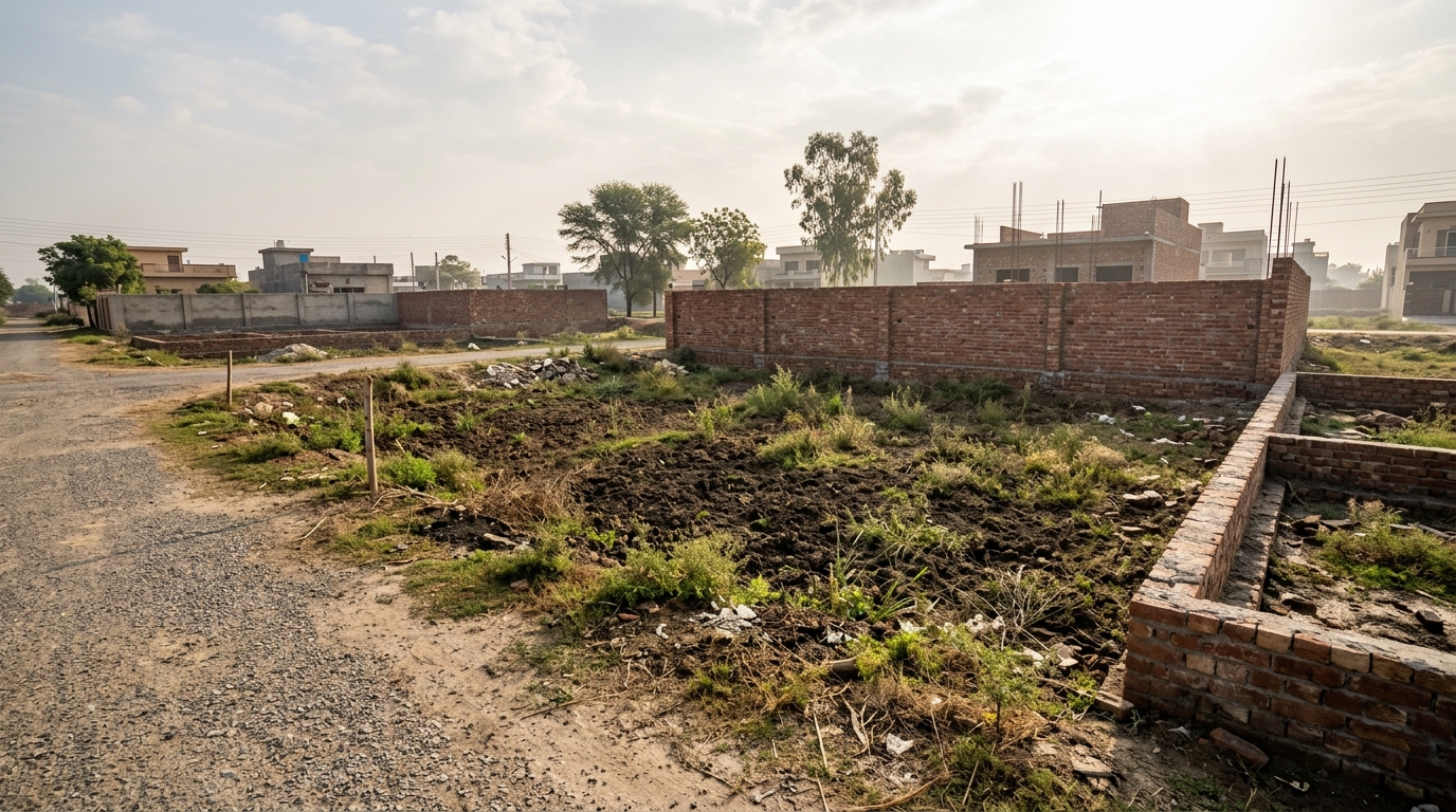 Representative image of a residential plot in Punjab. Not a photograph of the property on this page.