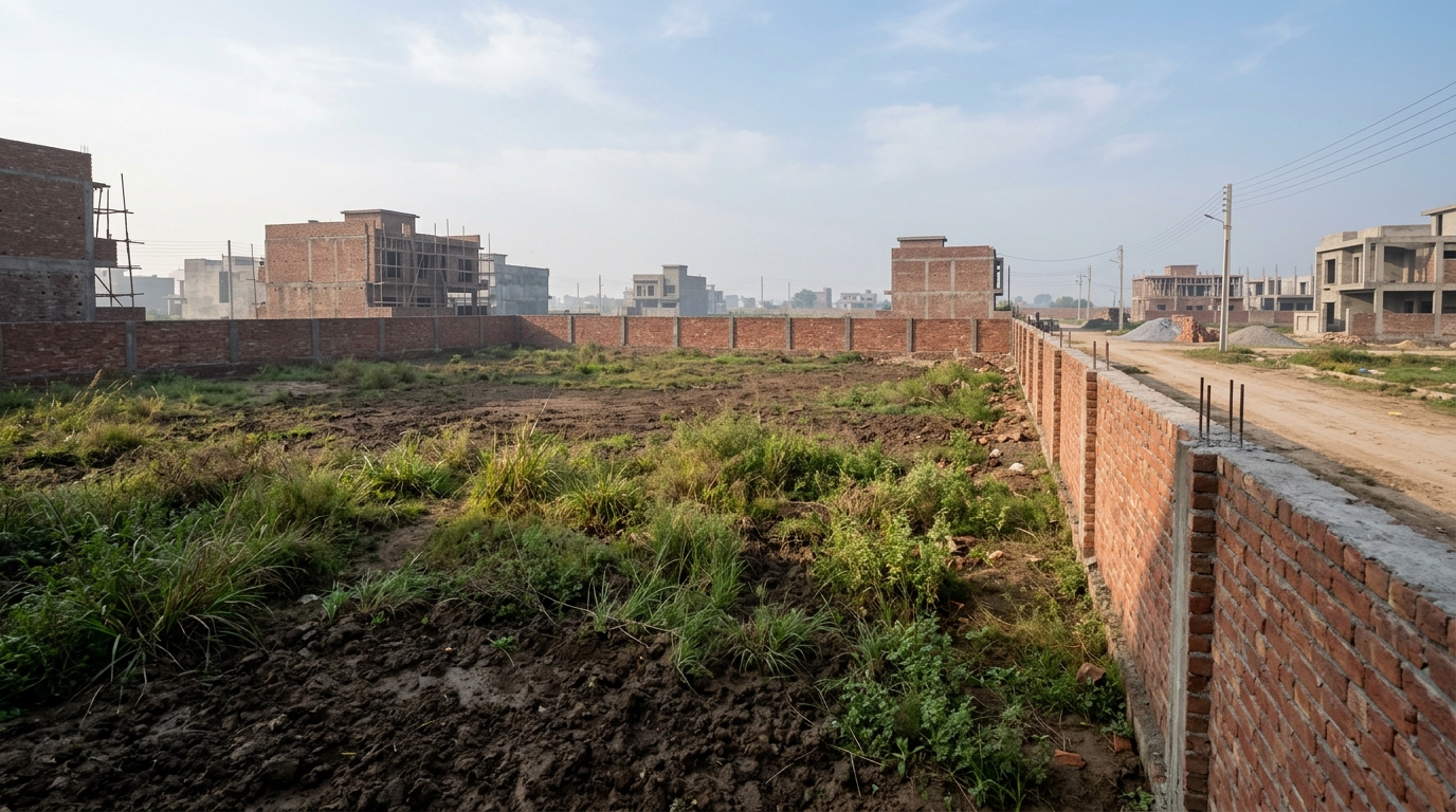 Representative image of a residential plot in Punjab. Not a photograph of the property on this page.