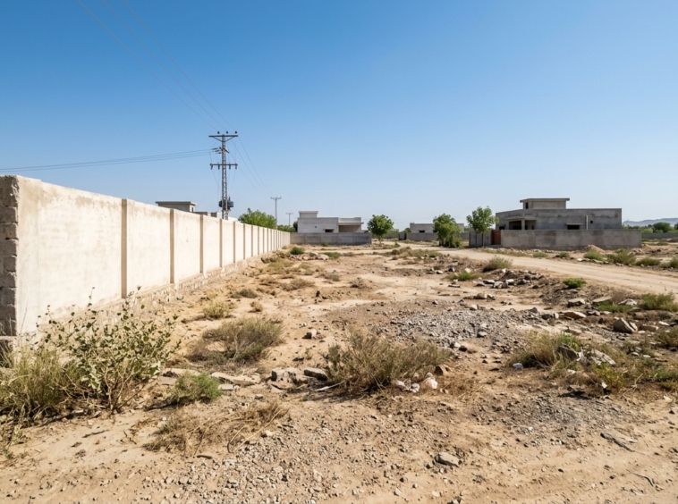 Representative image of a residential plot in Sindh. Not a photograph of the property on this page.