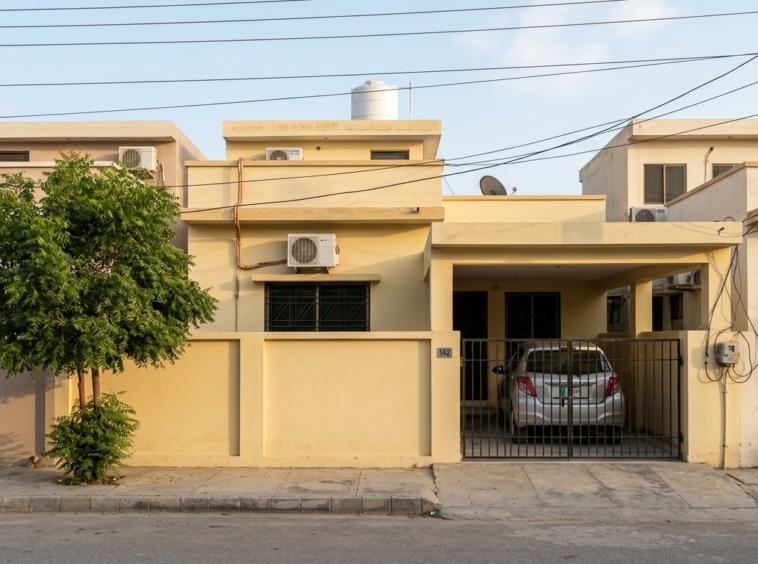 Representative image of a bungalow in Karachi. Not a photograph of the property on this page.