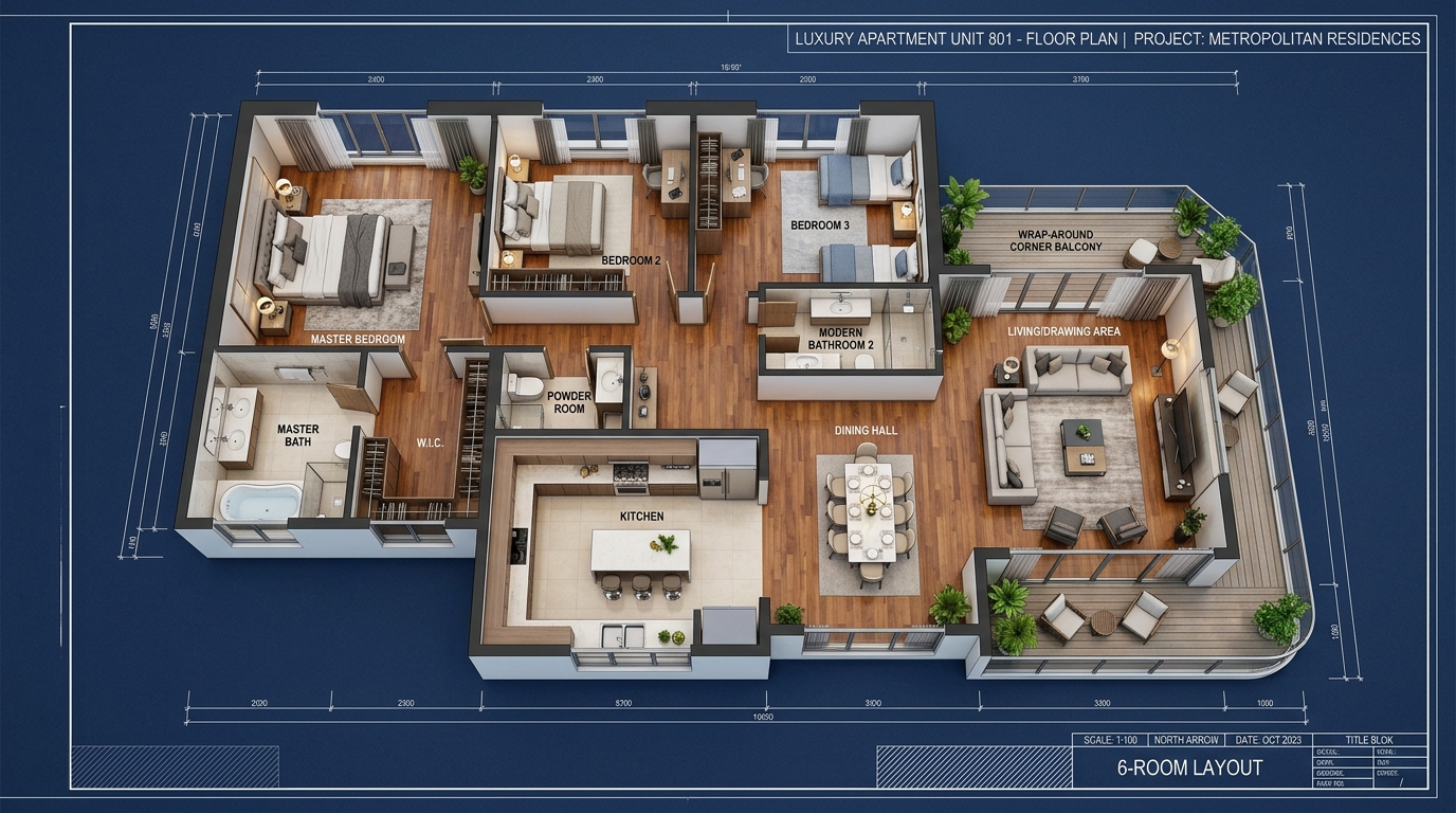 Type A Floor Plan Layout