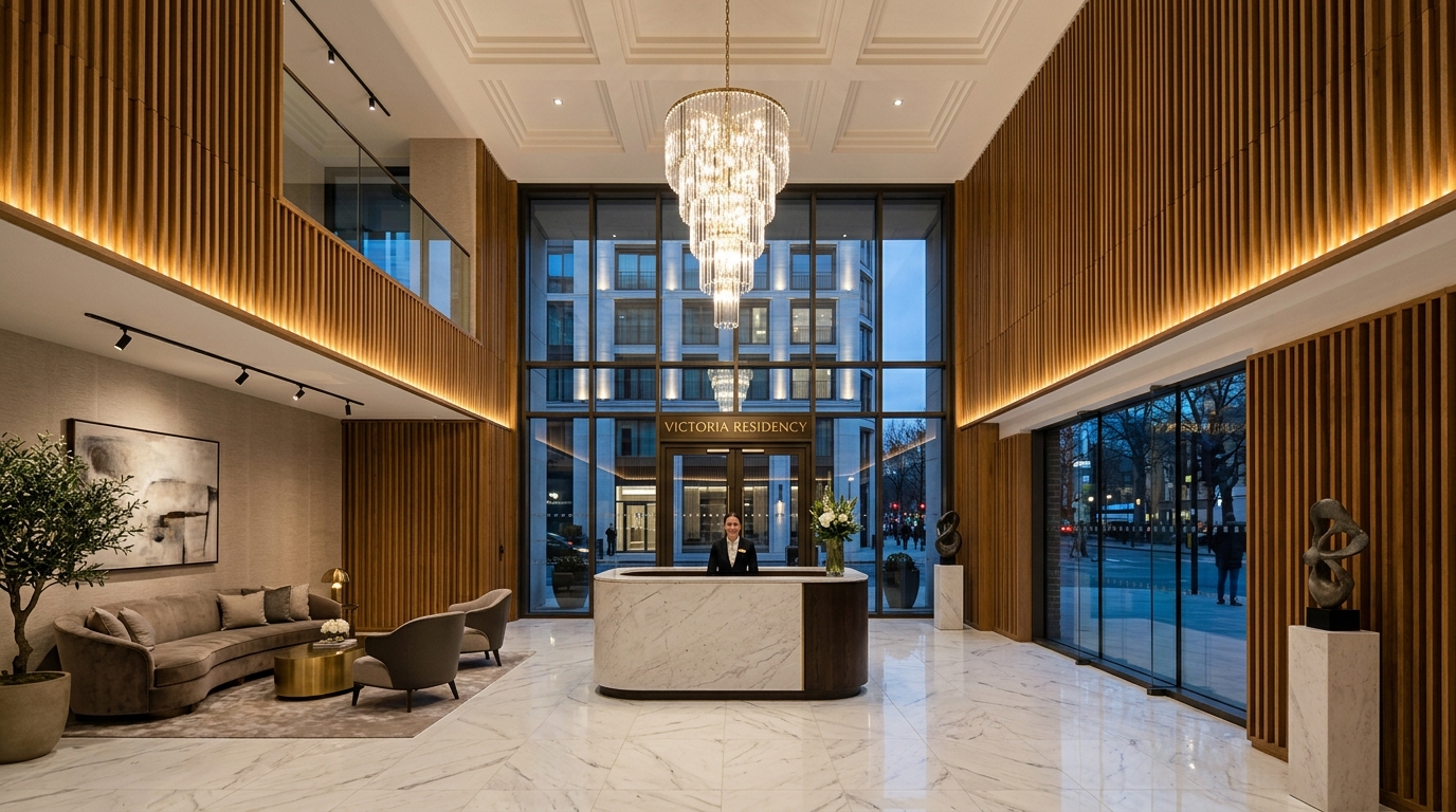Victoria Residency Grand Entrance Lobby