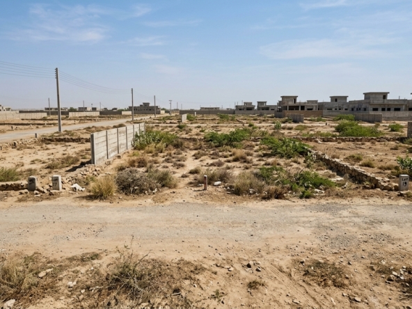 Representative image of a residential plot in Sindh. Not a photograph of the property on this page.
