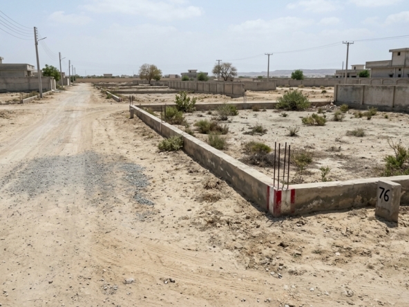 Representative image of a residential plot in Sindh. Not a photograph of the property on this page.
