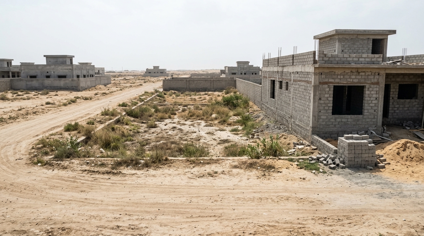 Representative image of a residential plot in Sindh. Not a photograph of the property on this page.