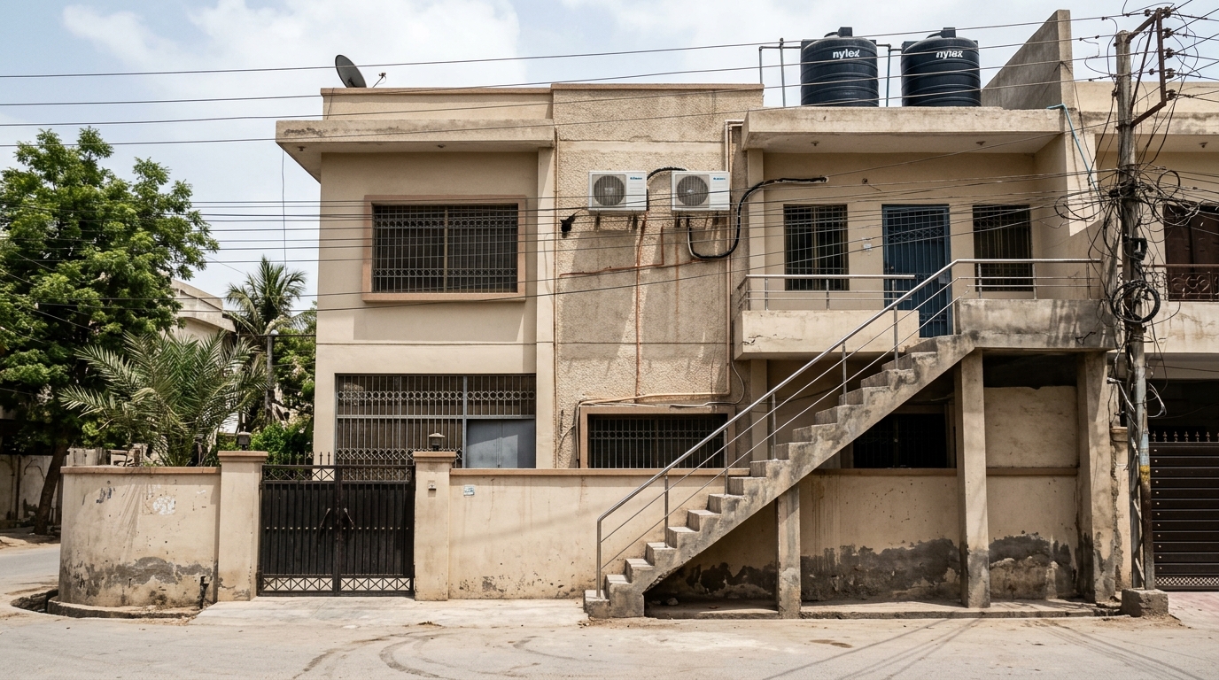 Representative image of the upper portion of a house. Not a photograph of the property on this page.
