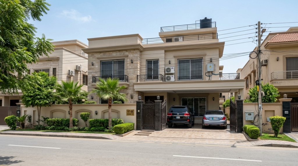 Representative image of a villa in Karachi. Not a photograph of the property on this page.