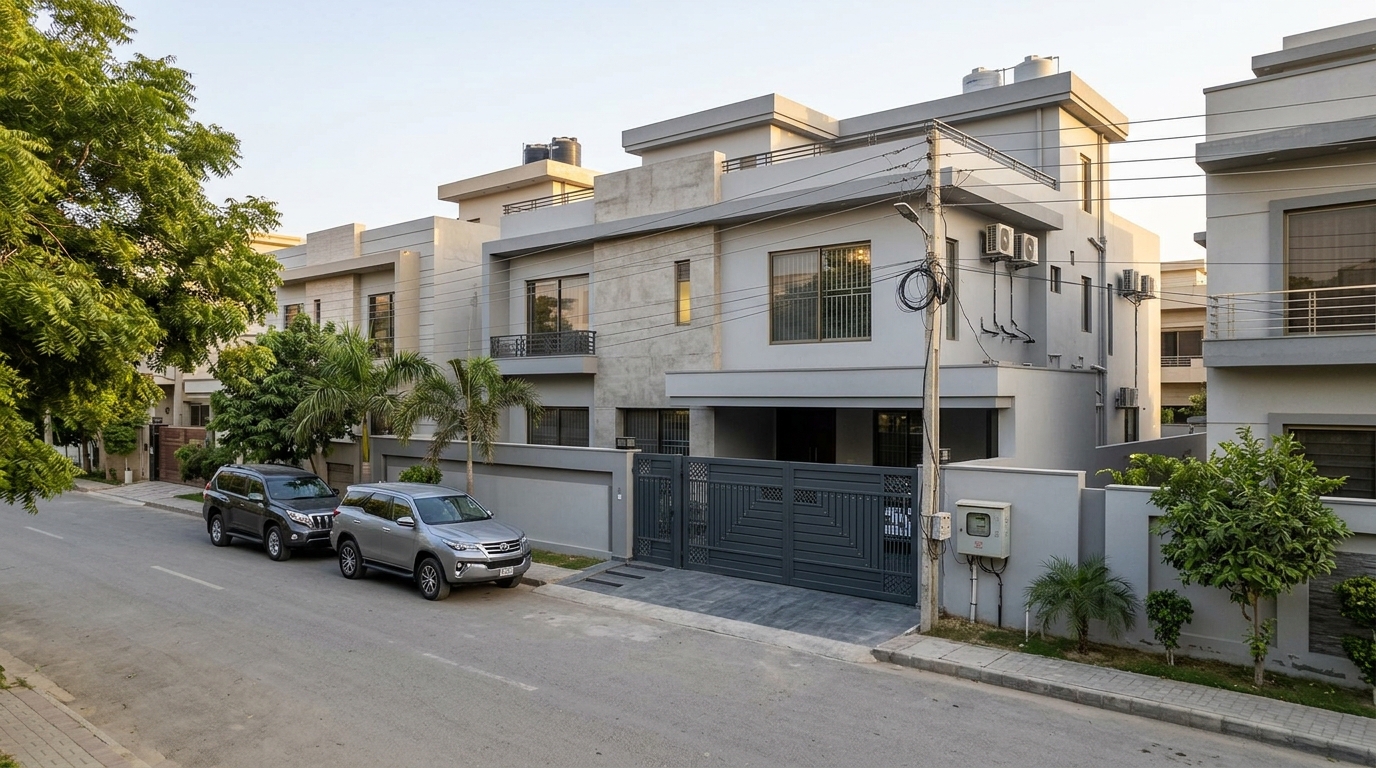 Representative image of a villa in Karachi. Not a photograph of the property on this page.