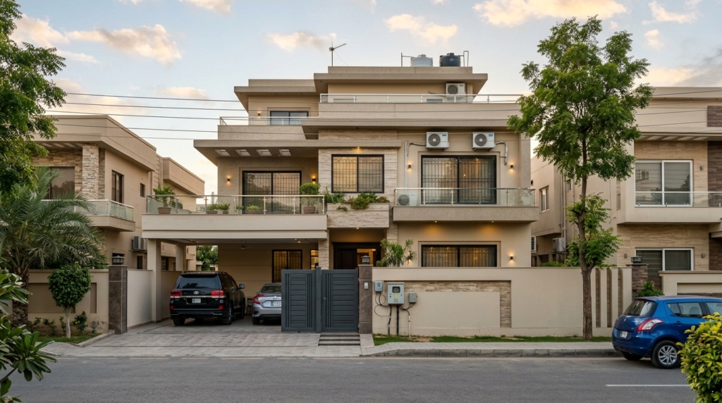Representative image of a villa in Karachi. Not a photograph of the property on this page.