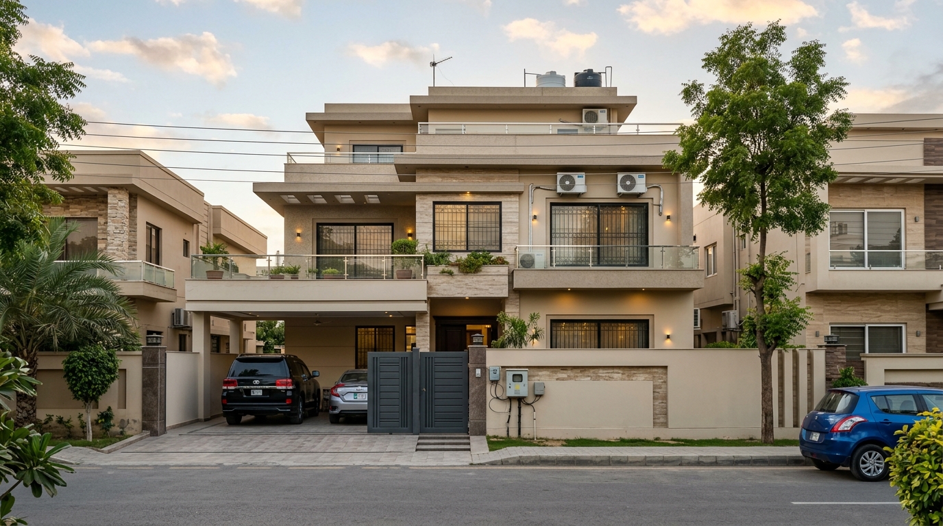 Representative image of a villa in Karachi. Not a photograph of the property on this page.