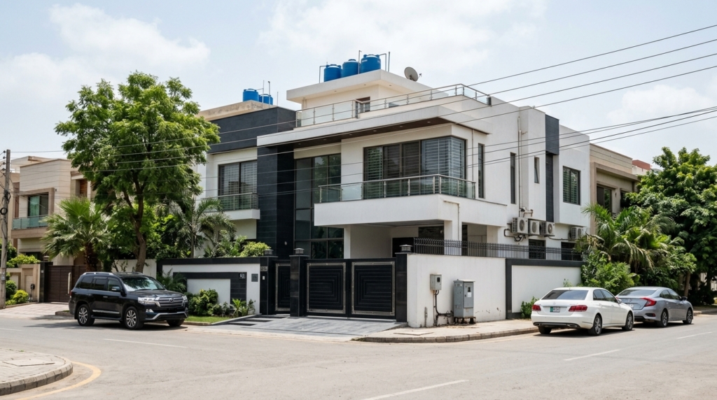 Representative image of a villa in Karachi. Not a photograph of the property on this page.