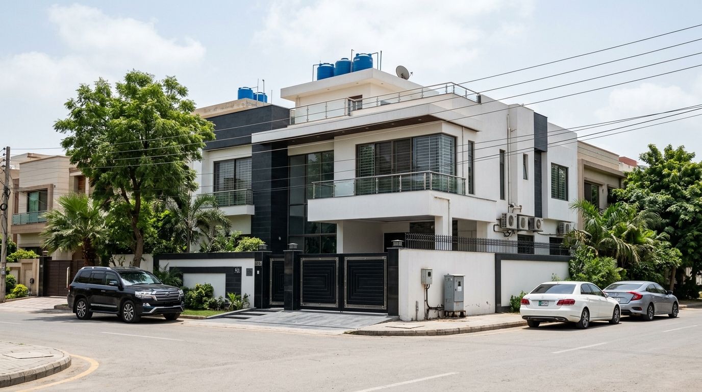 Representative image of a villa in Karachi. Not a photograph of the property on this page.