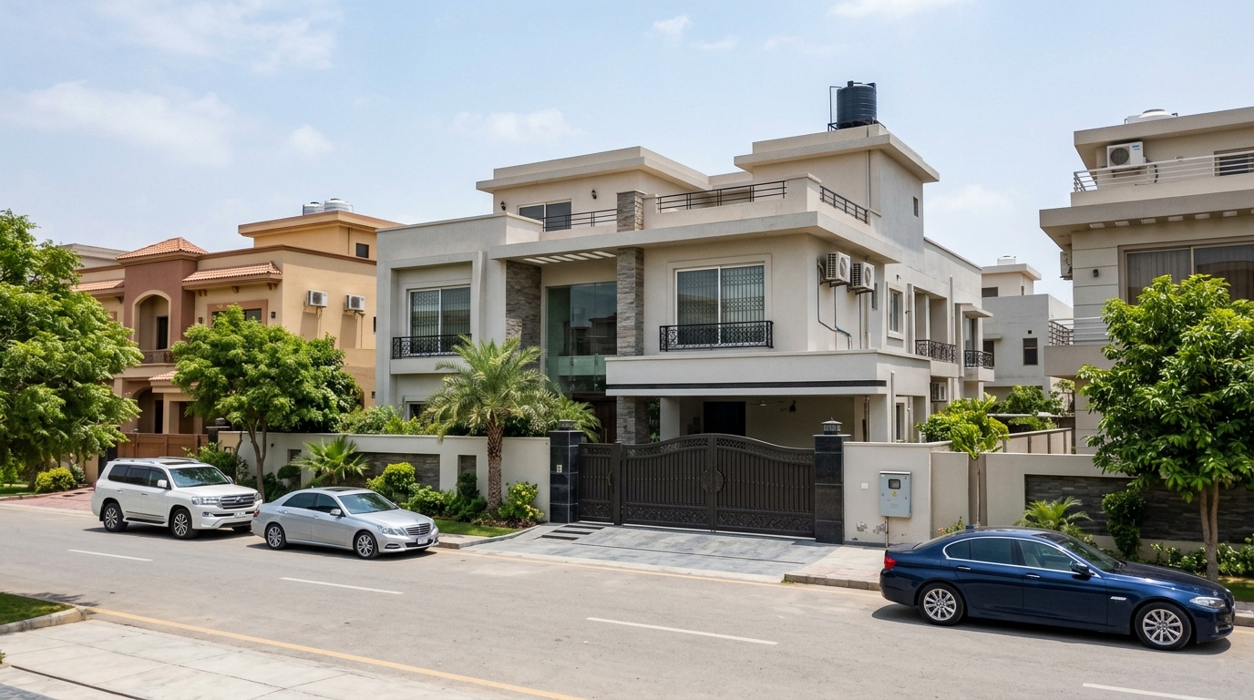 Representative image of a villa in Karachi. Not a photograph of the property on this page.