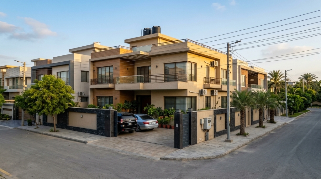 Representative image of a villa in Karachi. Not a photograph of the property on this page.