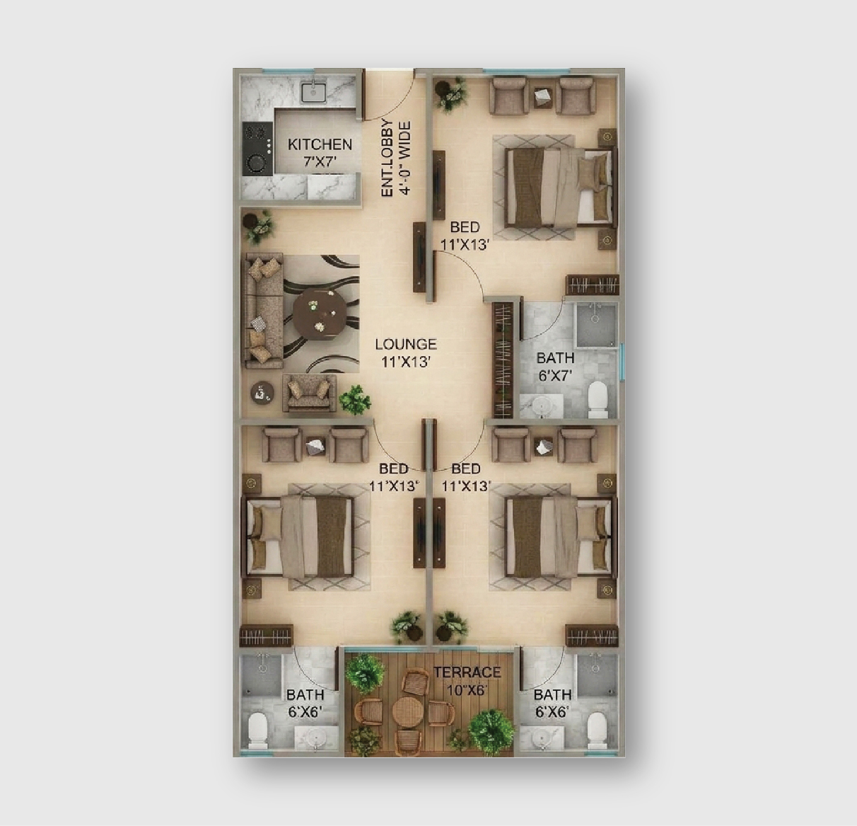 Upper Ground Floor Plan